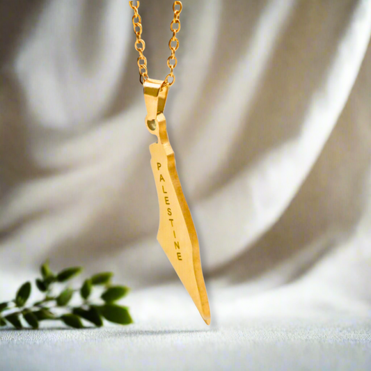 "Palestine" Written Necklace